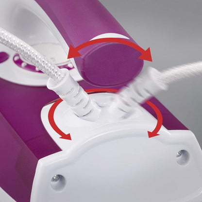 Severin Iron, 2400 Watt, White/Purple