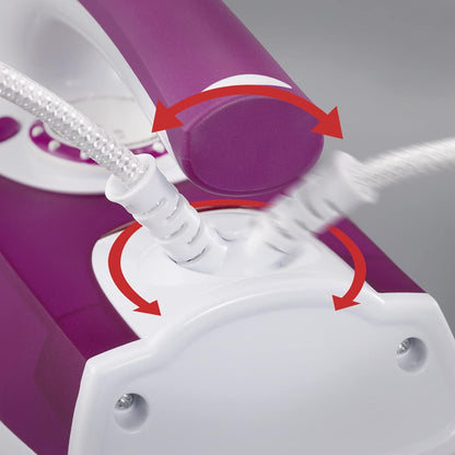 Severin Iron, 2400 Watt, White/Purple