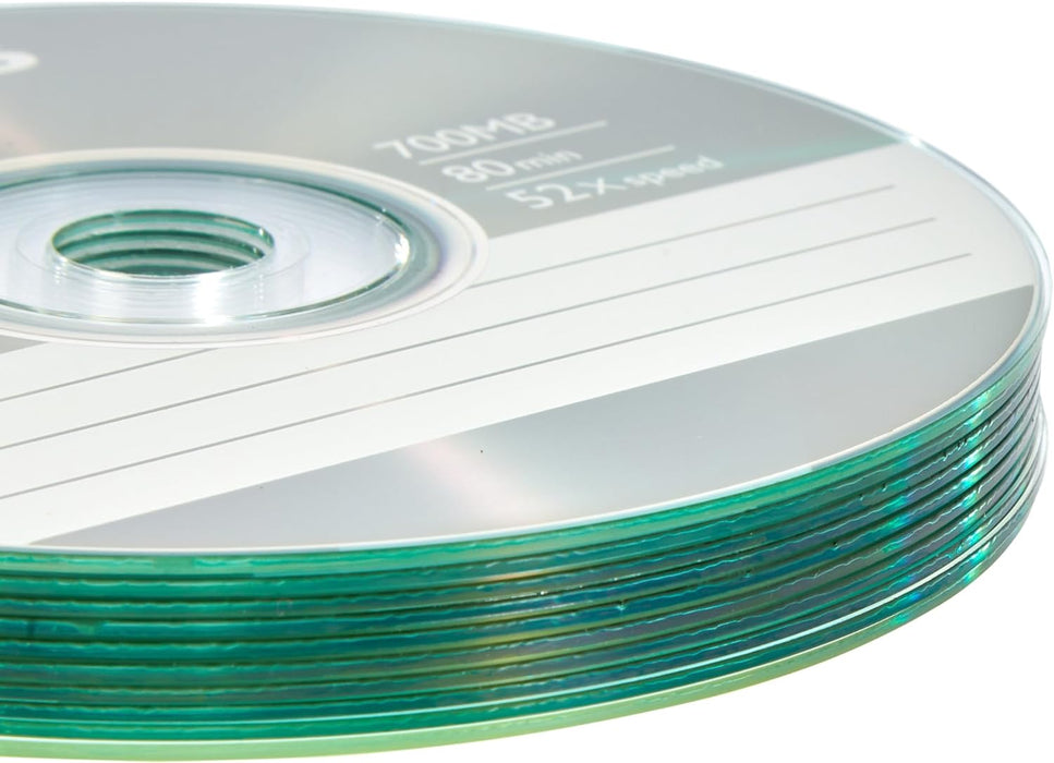Philips CR7D5 NB10/00 CD-R Blank Discs 80 Min 52x 700MB 10er Spindel Single