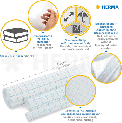 Herma 7000 Book Protection Film 1 roll