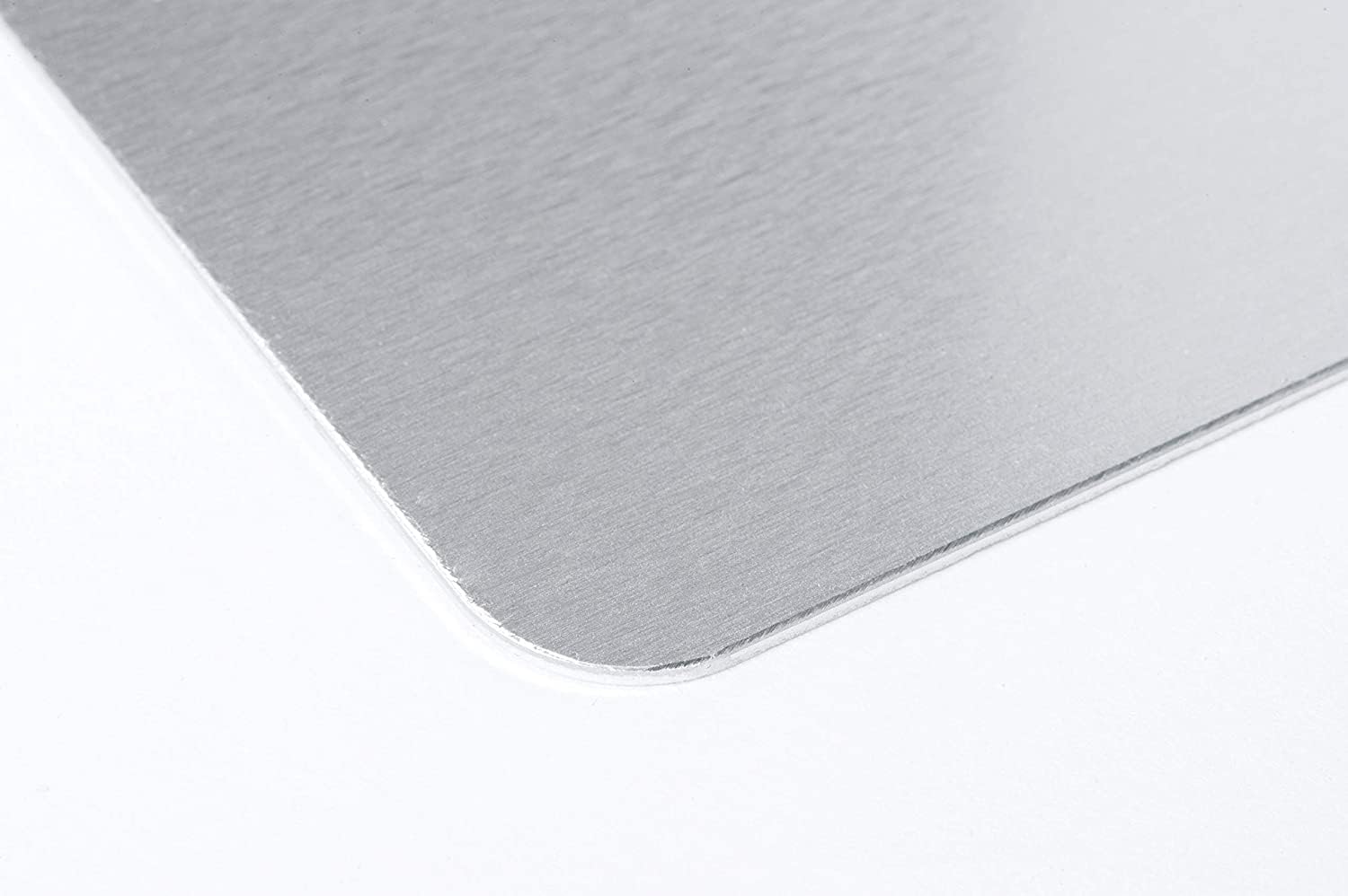 MAUL Buchstütze aus Aluminium (2er Pack) 12x12x17,5cm | Bücherhalter, Organizer für Kinder, Bücher, Büro, Regal | Bücherstütze im stilvollen Aluminium Design, möbelschonender Buchhalter | Silber