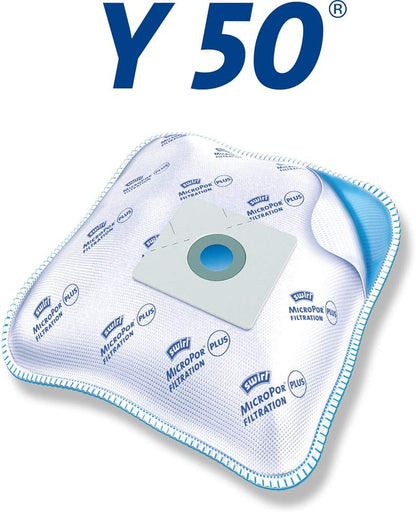 swirl Vacuum Cleaner Bag. Y 50 MP Plus Green, Acrylic, 4er Pack 4er Pack Y 50 - For Dirt Devil, Progress and Samsung vacuum cleaners