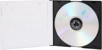 Intenso DVD-R 4.7 GB 16X Speed Single Layer Recordable DVD Media Slim Jewel Case (Pack of 10)