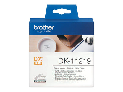 BROTHER Label Roll, Black
