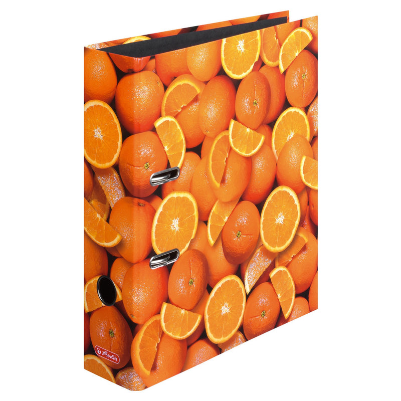 Herlitz max. file folder A4 8 cm Fruit (Assorted Designs And Sets) Orangen