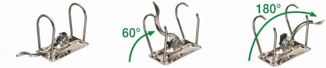 Leitz Lever Arch File, Cardboard, 8 cm Spine, 10105095 - A4, Black