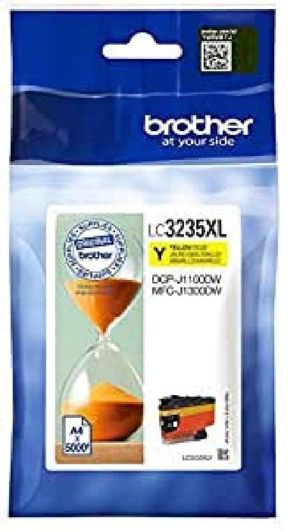 BROTHER LC-3235XLY Inkjet Cartridge, Yellow, Single Pack, Ultra High Yield, Includes 1 x Inkjet Cartridge, Genuine Supplies