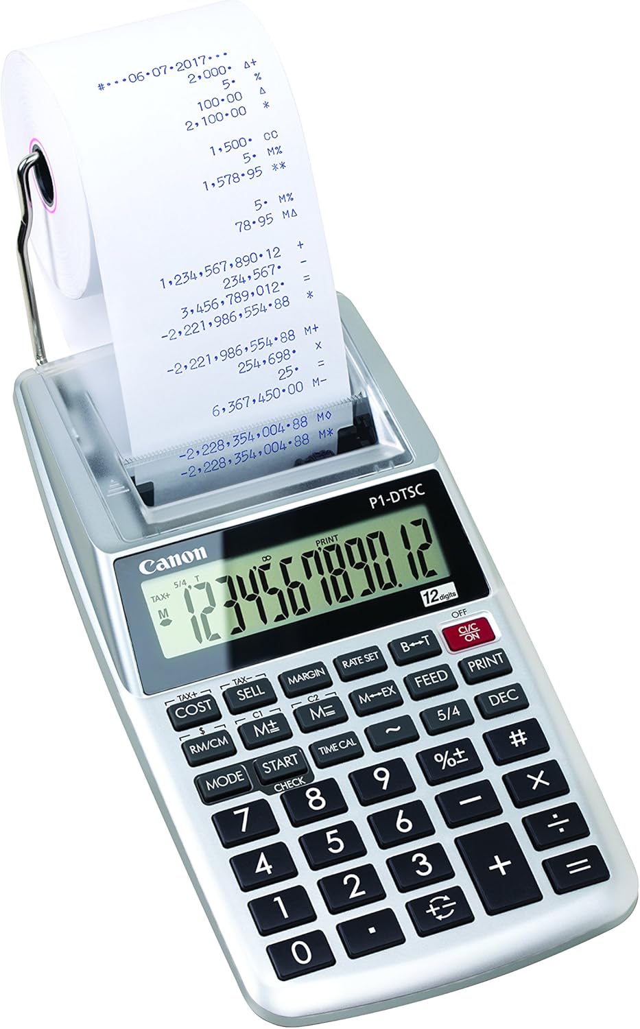 Canon P1-DTSC II Printing Calculator - Ideal tool for account professionals and general purposes.