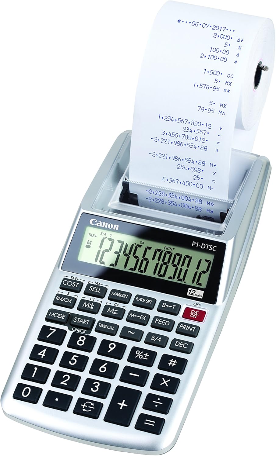 Canon P1-DTSC II Printing Calculator - Ideal tool for account professionals and general purposes.