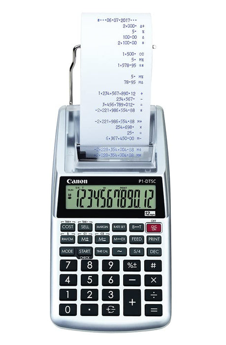 Canon P1-DTSC II Printing Calculator - Ideal tool for account professionals and general purposes.