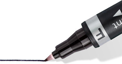 STAEDTLER Lumocolor 348-9 Zweispitzmarker permanent, 10 Stück