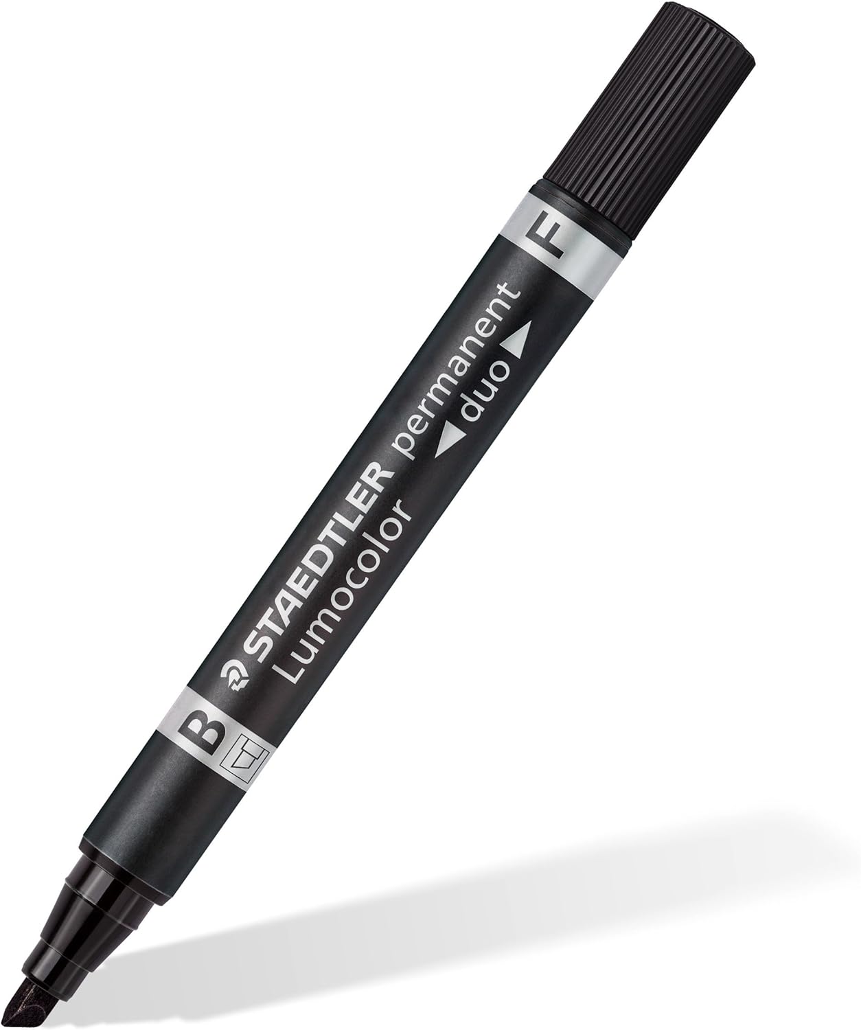 STAEDTLER Lumocolor 348-9 Zweispitzmarker permanent, 10 Stück
