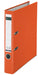 Esselte Leitz 10155045 A4 Quality File 180° with Slotted Cover Plastic Narrow Orange