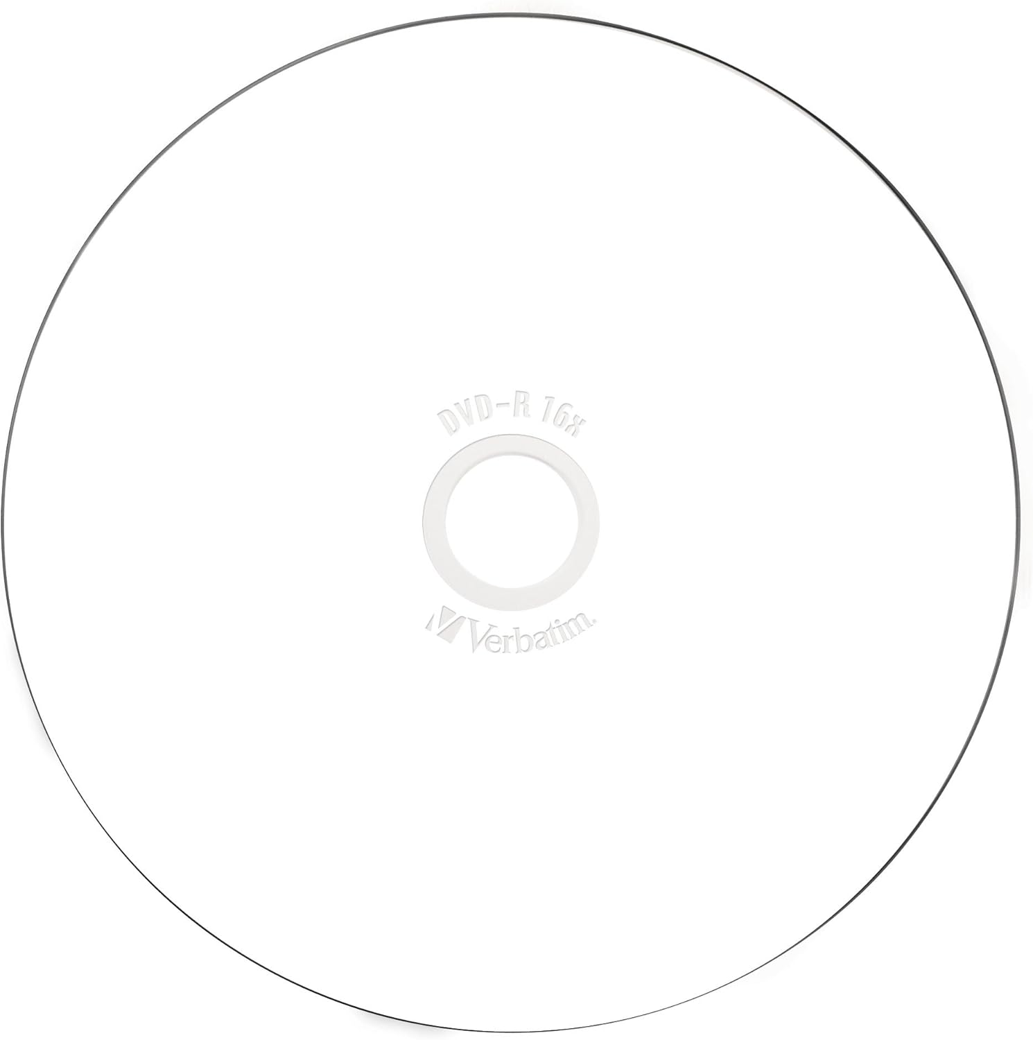 Verbatim 43538 16x Wide Printable DVD-R - Spindle 25 Pack