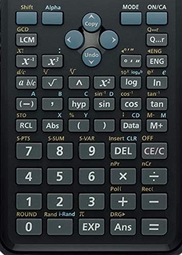 Canon F-715SG Calculator (Black) - Reliable, sustainable Scientific calculator