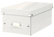 Leitz Storage Box, White, Click and Store Range, 60420001