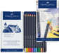 Faber-Castell Creative Studio, Goldfaber, Colour Pencil Set, Multicoloured, Tin Of 12