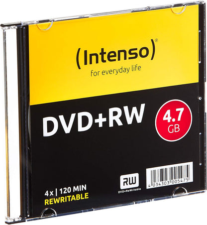 Intenso 4211632 DVD + RW 4x Spindle (Speed 4,7GB 10er Spindel