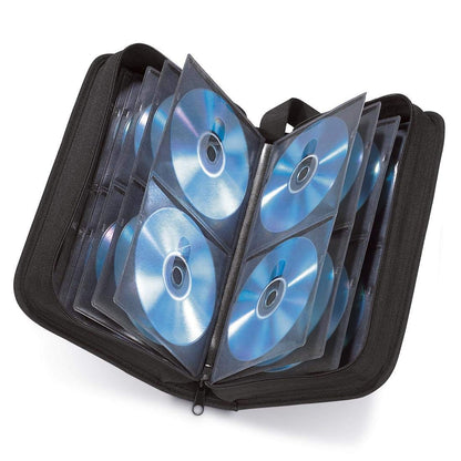 Hama CD/DVD/Blu-ray Wallet 120, black