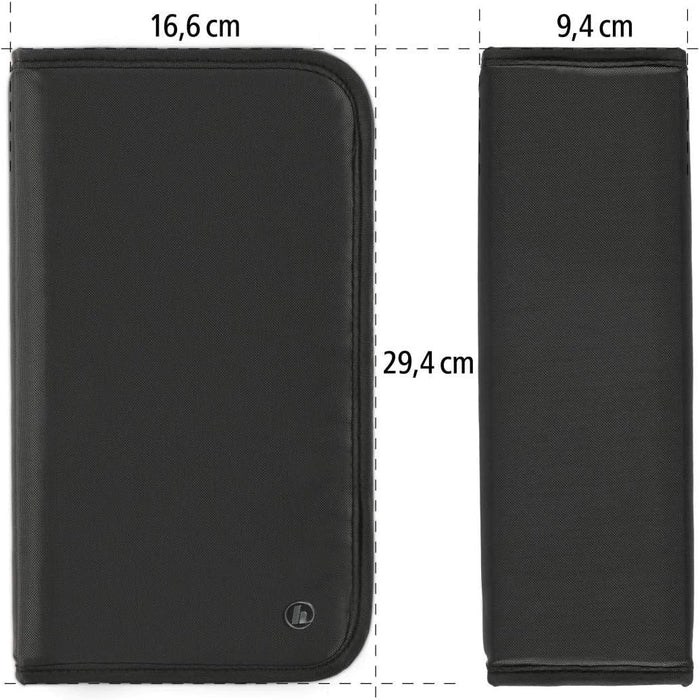 Hama CD/DVD/Blu-ray Wallet 120, black
