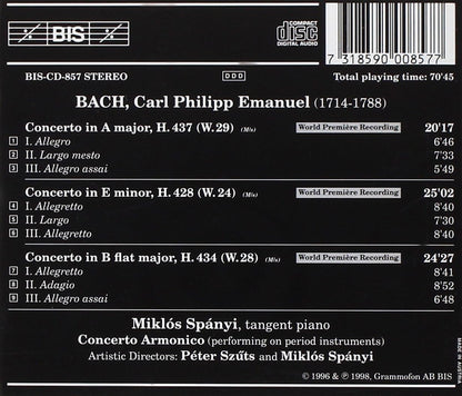 Keyboard Concertos Vol. 7 (Szuts, Concerto Armonico, Spanyi)