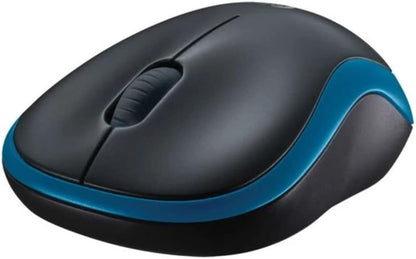 Logitech M185 Wireless Mouse, 2.4GHz with USB Mini Receiver, 12-Month Battery Life, 1000 DPI Optical Tracking, Ambidextrous, Compatible with PC, Mac, Laptop