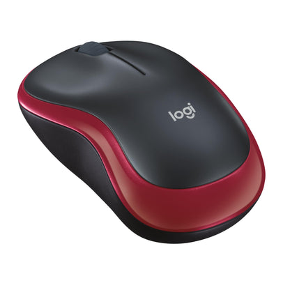 Logitech M185 Wireless Mouse, 2.4GHz with USB Mini Receiver, 12-Month Battery Life, 1000 DPI Optical Tracking, Ambidextrous, Compatible with PC, Mac, Laptop