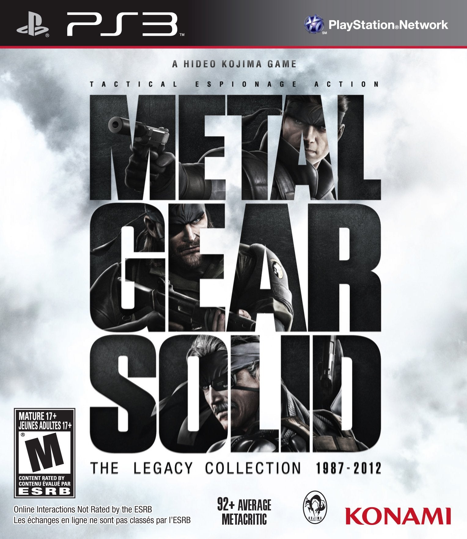 Metal Gear Solid: Legacy Collection (No Artbook