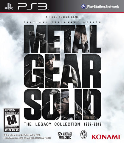 Metal Gear Solid: Legacy Collection (No Artbook