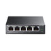 TP-Link PoE Switch 10/100Mbps ports, 4 PoE+ ports up to 30 W for each PoE port and 67 W for all PoE ports, Metal Casing, Plug and Play, Ideal for IP Surveillance and Access Point (TL-SF1005P