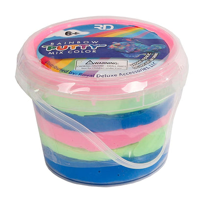 Jouetprive-Stuiter Putty Rainbow, 110 g.