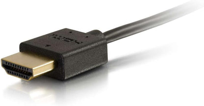 C2G 0.9m Flexible High Speed HDMI Cable with Low Profile Connectors - 4K 60Hz Compatible with Xbox One, Xbox Series S, Blu-ray, DVD, PS4, PS5, Smart TV, Soundbar and Monitors