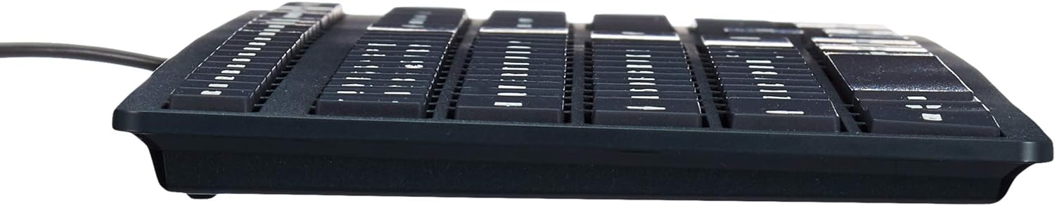 Cherry JK-1600EU-2 USB Keyboard (US International Layout - QWERTY) Black