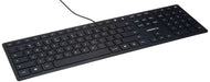 Cherry JK-1600EU-2 USB Keyboard (US International Layout - QWERTY) Black