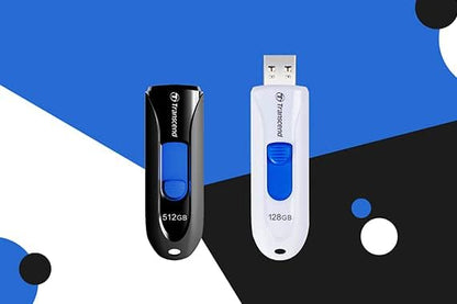 Transcend 128GB JetFlash 790 USB 3.1 Gen 1 Flash Drive (USB Stick) Black TS128GJF790K