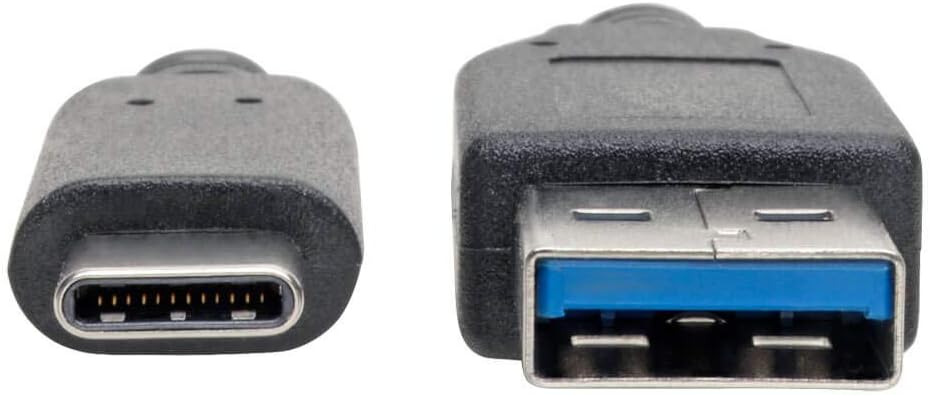 Tripp Lite USB 3.1 Gen 1 Cable 5 Gbps USB-C to USB-A, Type-C, Thunderbolt 3, (M/M), 1.83 m (U428-006