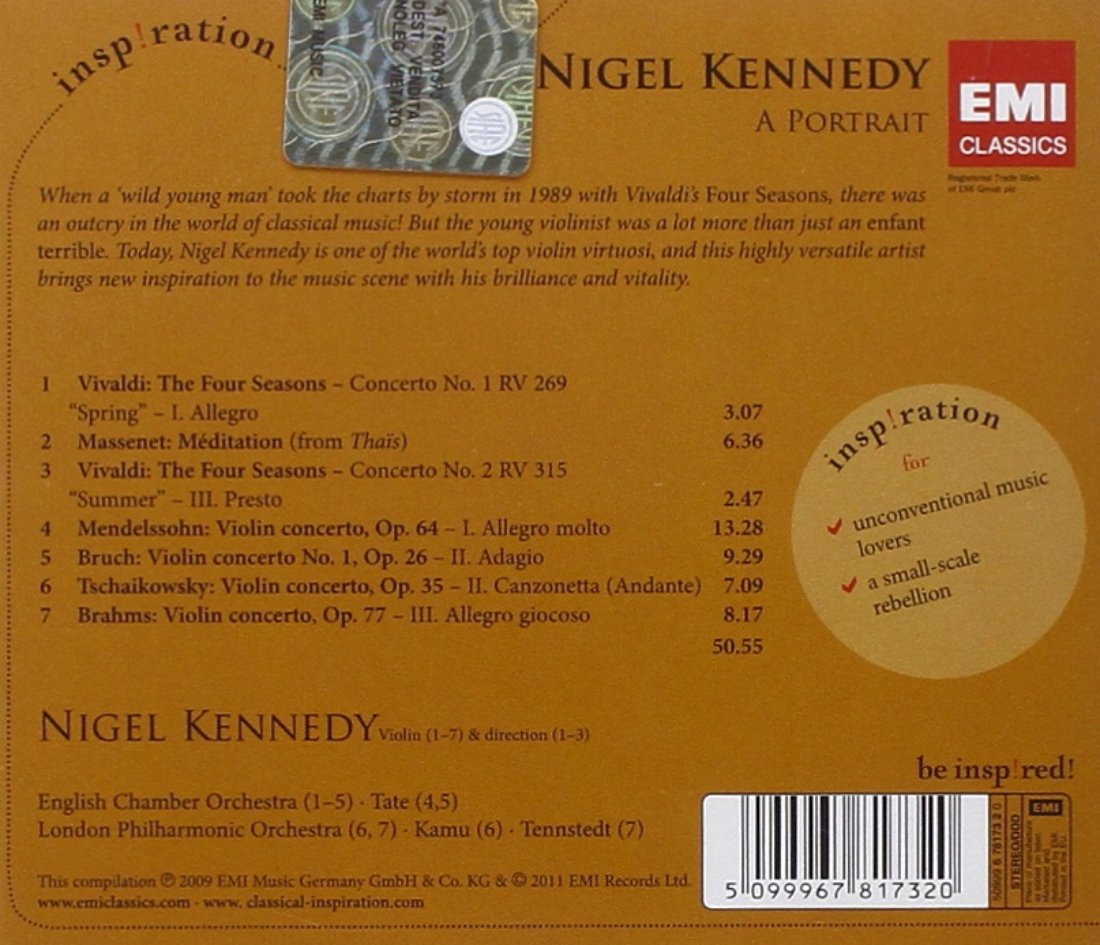 Nigel Kennedy: A Portrait
