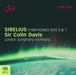 Symphonies Nos. 3 and 7 (Davis, Lso)