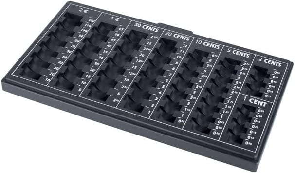 Unbranded Euro Coin Tray - Black