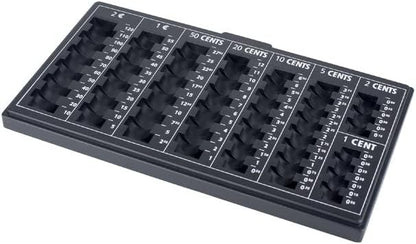 Unbranded Euro Coin Tray - Black