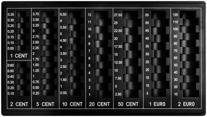 Unbranded Euro Coin Tray - Black
