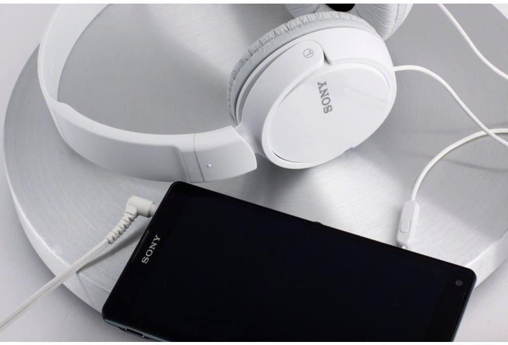 Sony MDR-ZX110AP Overhead Headphone with In-Line Microphone
