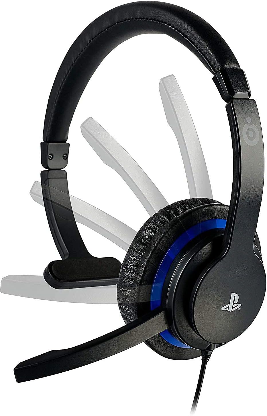 Bigben Interactive PS4OFCOMMUNICATOR Kopfhörer, Monophon, Kopfband, Schwarz, Blau – Kopfhörer (Spielekonsole/PC/Gaming, Monophon, Kopfband, Schwarz, Blau, kabelgebunden & kabellos, 1,2 m