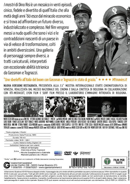 Dvd - Mostri (I) (Versione Restaurata) (1 DVD