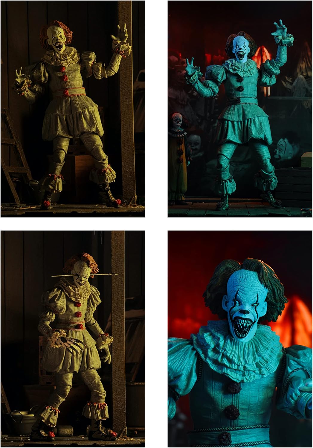 NECA - IT - 7” Scale Action Figure - Ultimate Well House Pennywise (2017