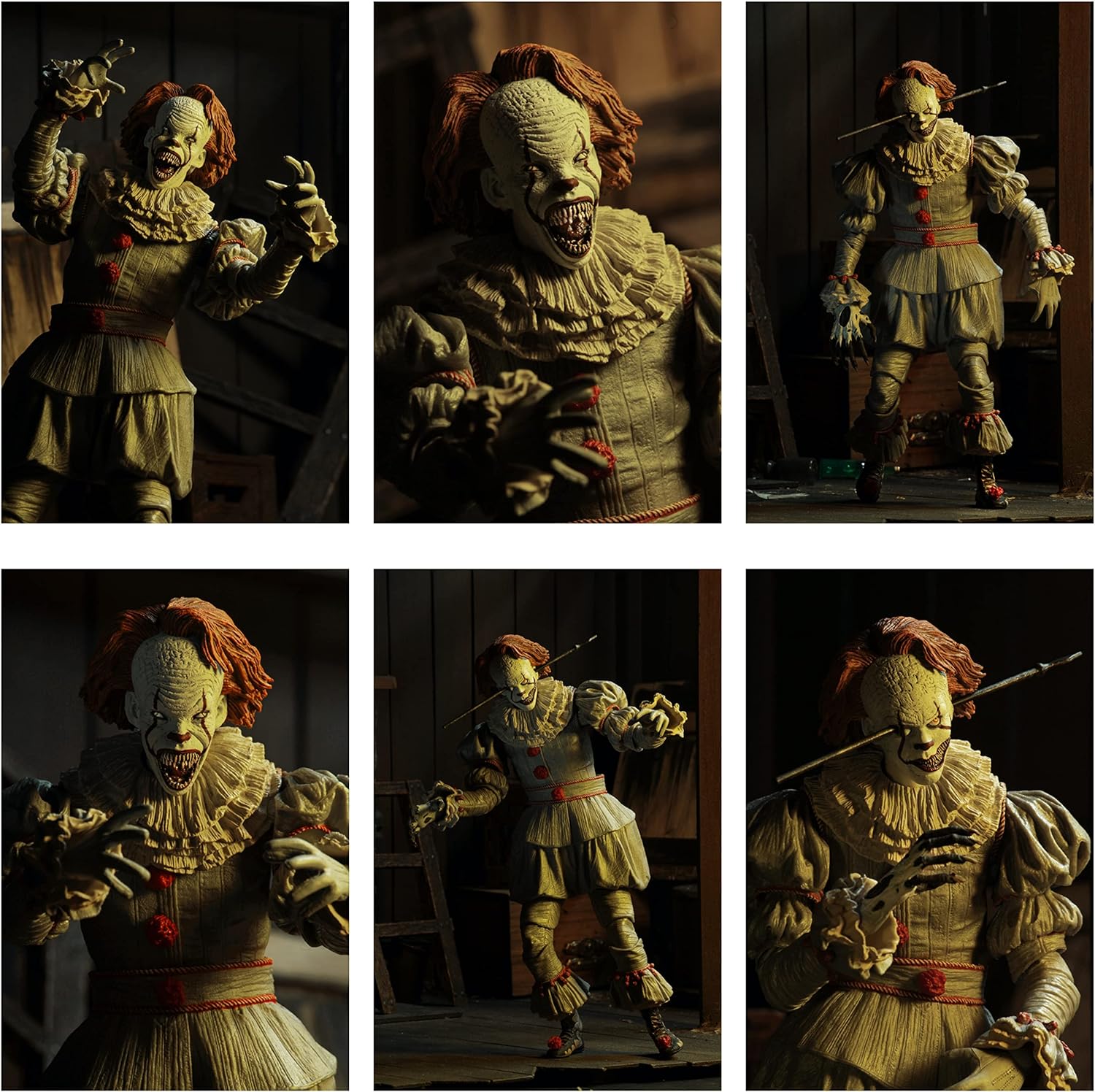 NECA - IT - 7” Scale Action Figure - Ultimate Well House Pennywise (2017