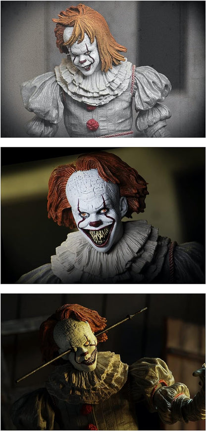 NECA - IT - 7” Scale Action Figure - Ultimate Well House Pennywise (2017