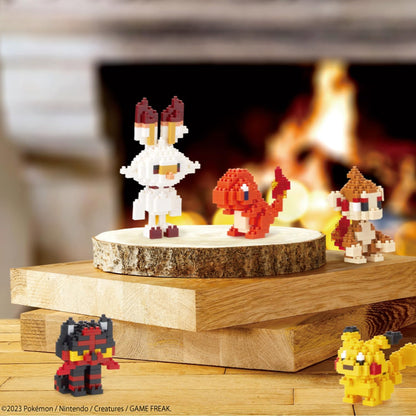 nanoblock - Charmander , Pokémon Series Building Kit Orange