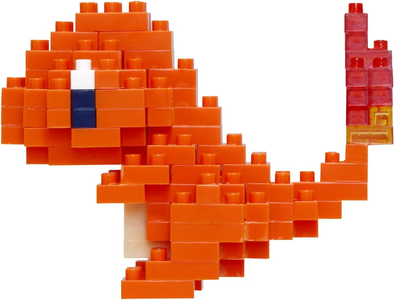 nanoblock - Charmander , Pokémon Series Building Kit Orange