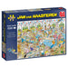 Jumbo Puzzles Jan van Haasteren Puzzle 1500 Teile – Backe, backe, Kuchen – ab 12 Jahren – Comic Puzzle